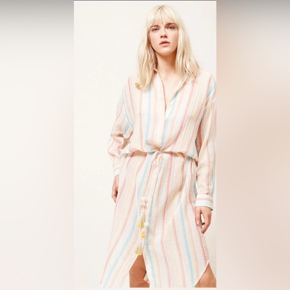 EUC Mes Demoiselles- Ricardo Striped Dress. Size 1/ US S-M - Picture 2 of 9